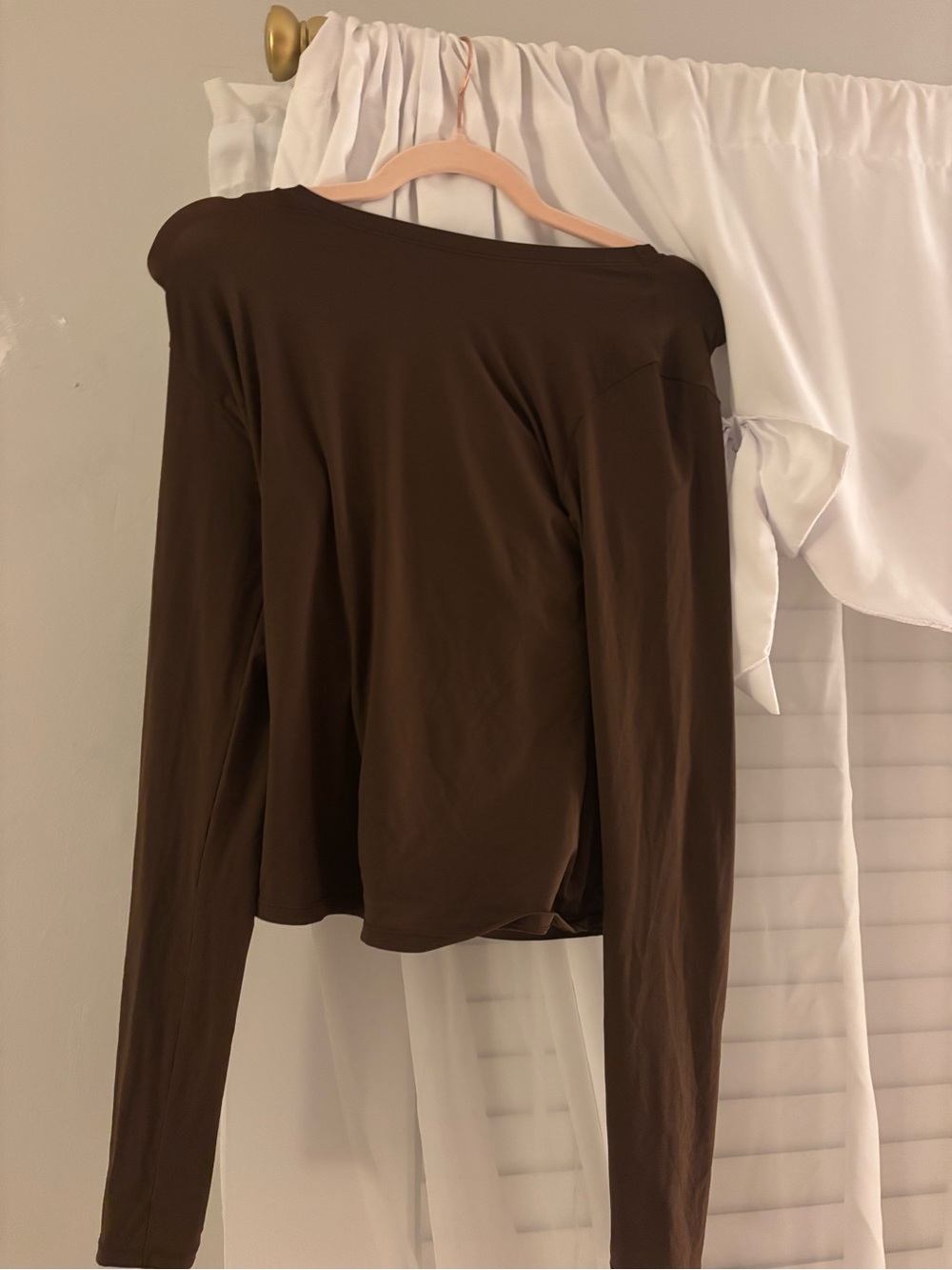 Brown Skims Long Sleeve Medium